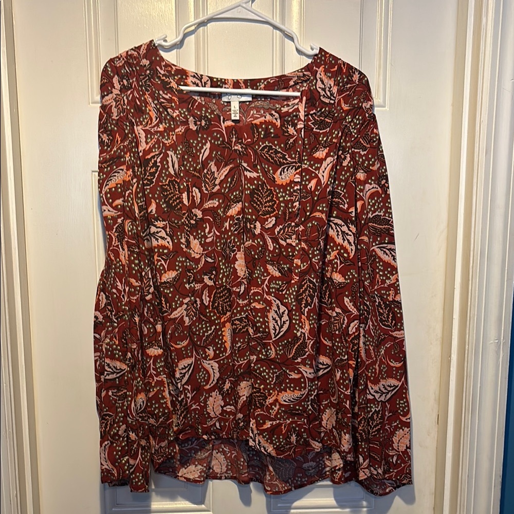 Floral Print Women's Top